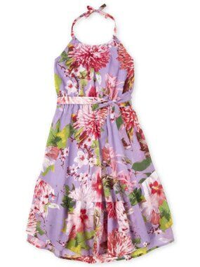 Children Place Mommy And Me Girl Floral Matching Halter Dress Sz 4